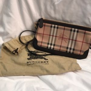 Burberry Haymarket crossbody